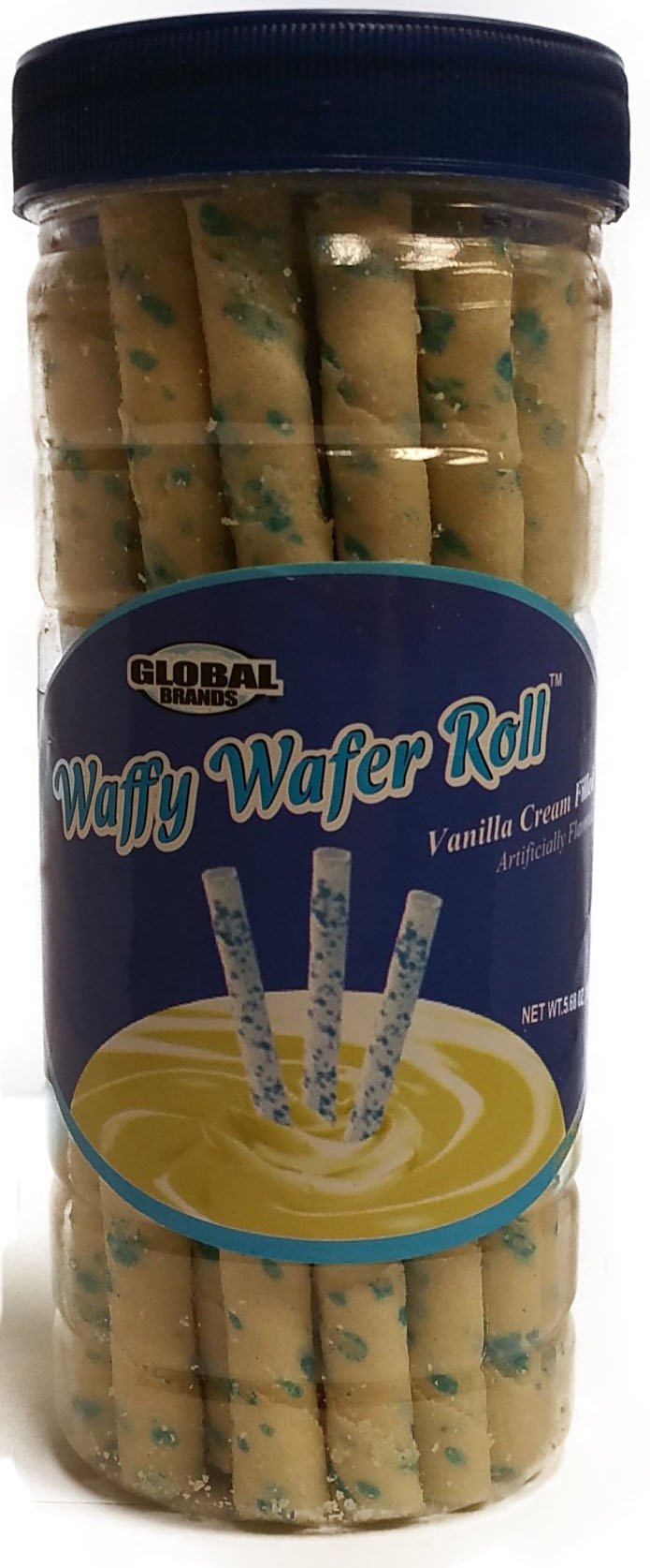 Waffy Wafer Rolls Vanilla