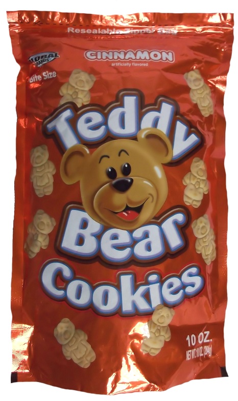 Cinnamon Teddy Bear Cookies 12oz 