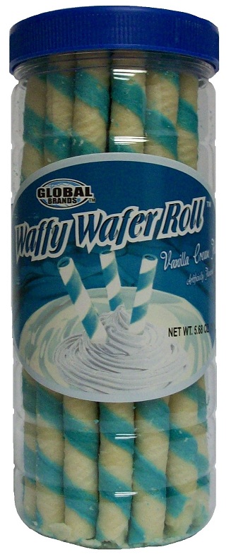 Waffy Wafer Rolls Vanilla